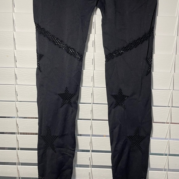 spiritual Gangster Mesh Stars Leggings size XS - Picture 6 of 6